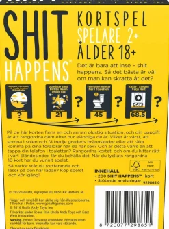 Shit Happens Pelit Ja Palapelit*peli Svenska