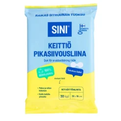 Sini Puhdistus Ja Siivous*pikasiivousliina keittiö 28x18 cm 30 kpl sitruuna
