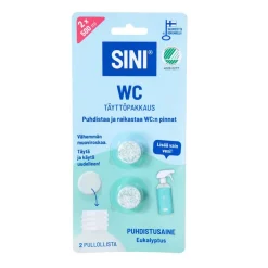 Sini Puhdistus Ja Siivous*Wc täyttöpakkaus 2 kpl