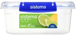 Sistema Ruoansäilytys Ja Järjestys*Klip It + säilytysrasia 1 L