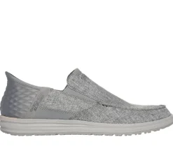 Skechers Kangaskengät*kangaskengät Mens Melson Slip-Ins GRY GRY Grey