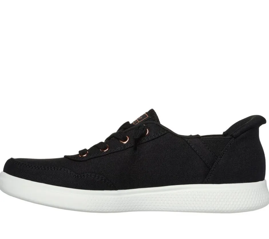 Skechers Kangaskengät*kangaskengät Womens Bobs Skipper Slip-Ins BLK BLK Black
