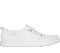 Skechers Kangaskengät*kangaskengät Womens Bobs Skipper Slip-Ins WHT WHT White
