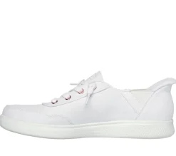 Skechers Kangaskengät*kangaskengät Womens Bobs Skipper Slip-Ins WHT WHT White