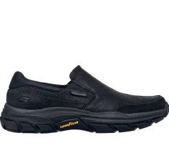 Skechers Kävelykengät*kävelykengät Mens Relaxed Fit Respected BBK BBK Black