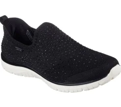 Skechers Kävelykengät*kävelykengät Slip-ins: Virtue - Starlight Black Bkw Black White