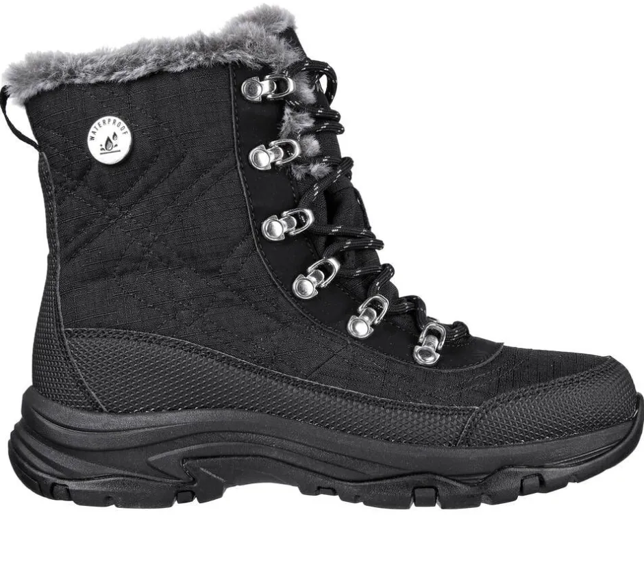 Skechers Nilkkurit*nilkkurit Womens Trego Waterproof BLK BLK Black