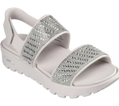 Skechers Sandaalit*sandaalit NAT Foamies: Arch Fit Footsteps - Enchant Nat Natural