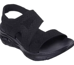 Skechers Sandaalit*sandaalit Womens Arch Fit BBK BBK Black
