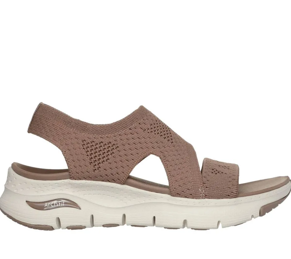 Skechers Sandaalit*sandaalit Womens Arch Fit MOC MOC Mocha