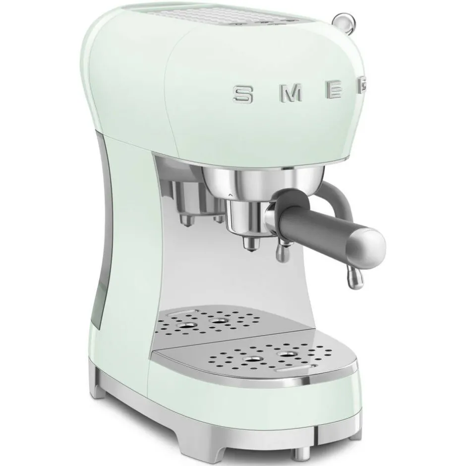 Smeg Kahvi Ja Kuumat Juomat*espressokeitin ECF02PGEU pastellinvihreä