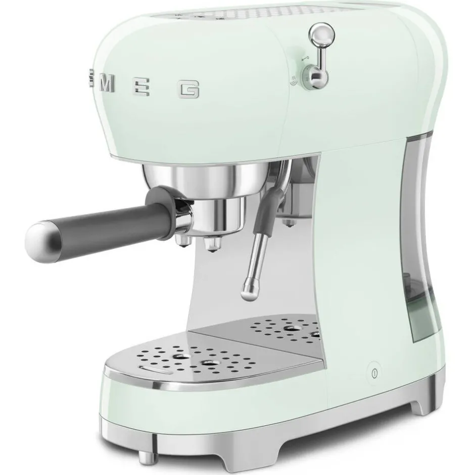 Smeg Kahvi Ja Kuumat Juomat*espressokeitin ECF02PGEU pastellinvihreä