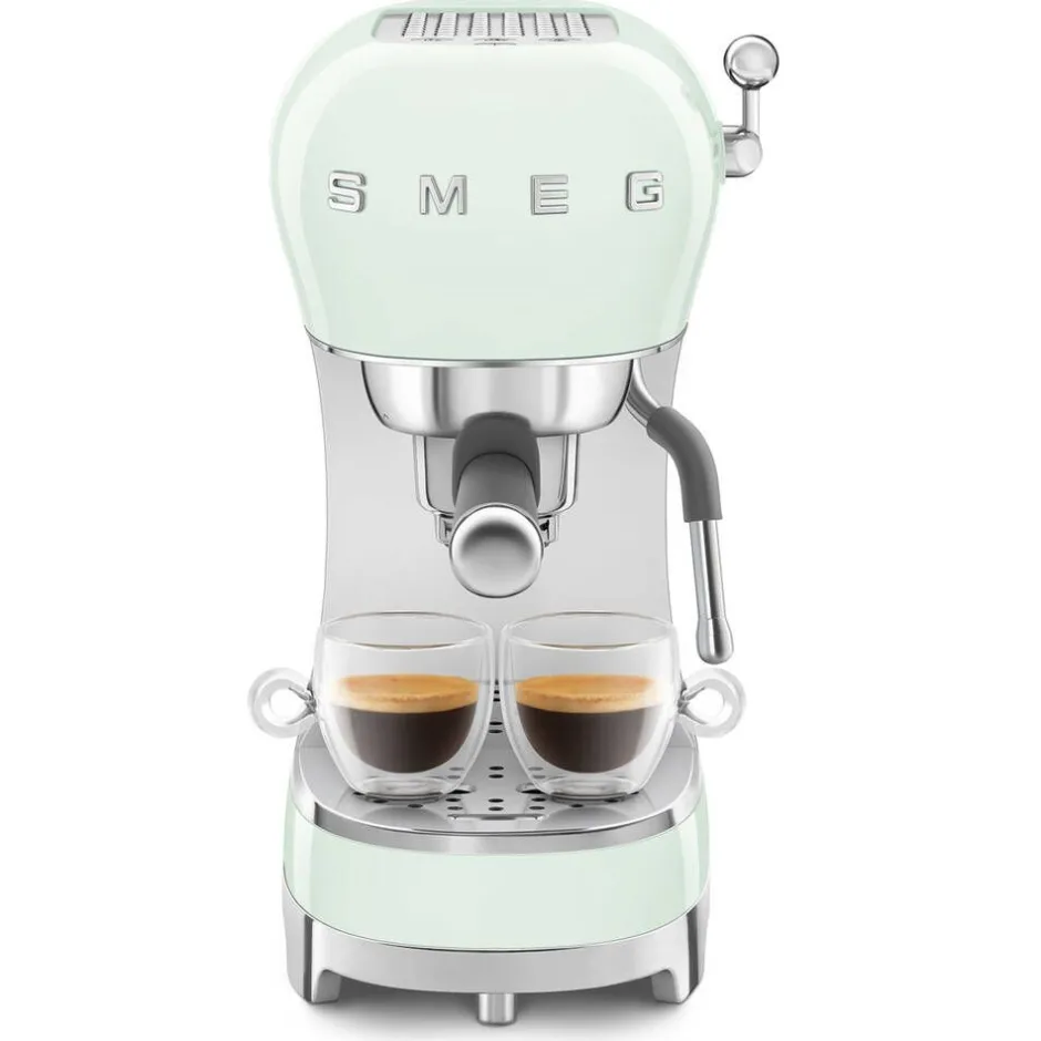 Smeg Kahvi Ja Kuumat Juomat*espressokeitin ECF02PGEU pastellinvihreä
