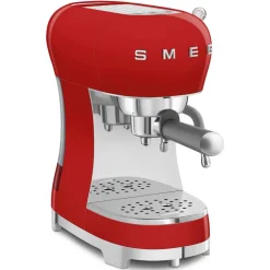 Smeg Kahvi Ja Kuumat Juomat*espressokone ECF02RDEU punainen