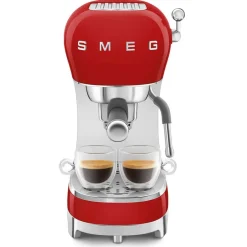 Smeg Kahvi Ja Kuumat Juomat*espressokone ECF02RDEU punainen