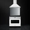 Smeg Uunit Ja Liedet*induktioliesi monitoimiuunilla CPF9IPWH Portofino valkoinen
