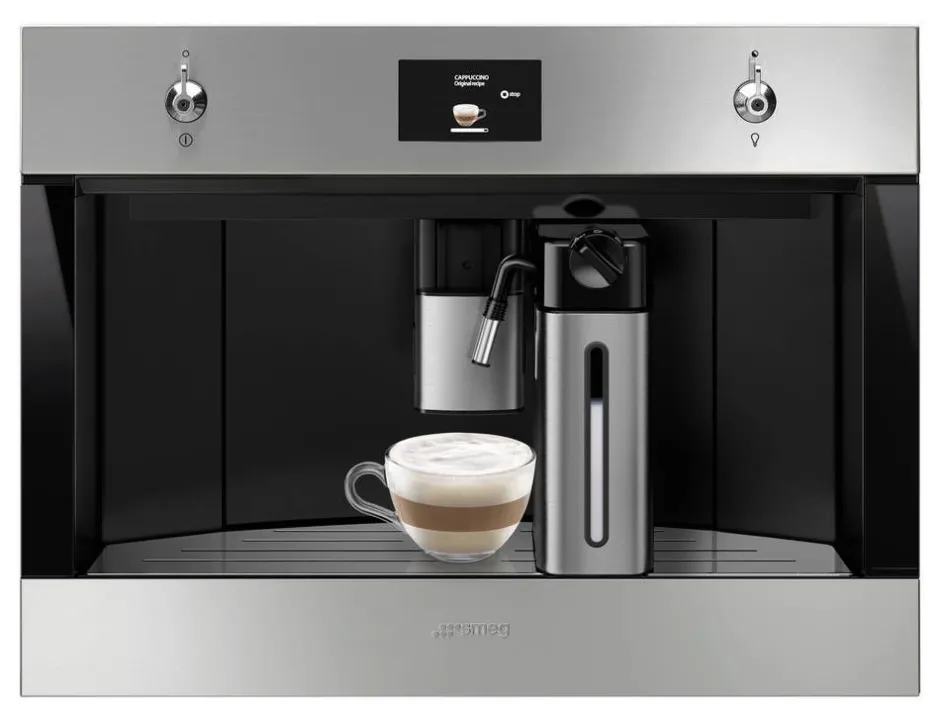Smeg Kahvi Ja Kuumat Juomat*kahvikone CMS4303X integroitava teräs