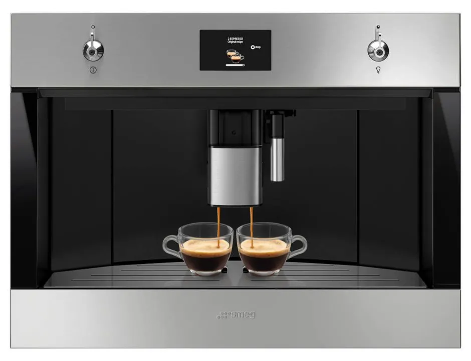 Smeg Kahvi Ja Kuumat Juomat*kahvikone CMS4303X integroitava teräs
