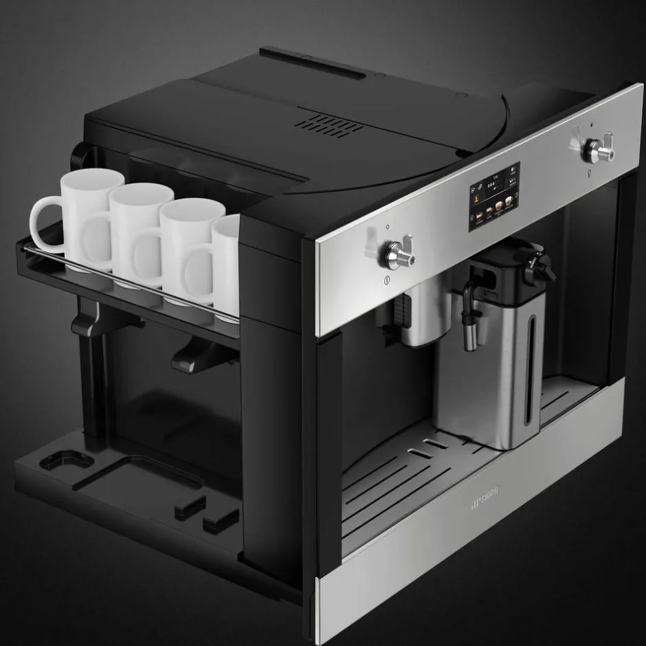 Smeg Kahvi Ja Kuumat Juomat*kahvikone CMS4303X integroitava teräs