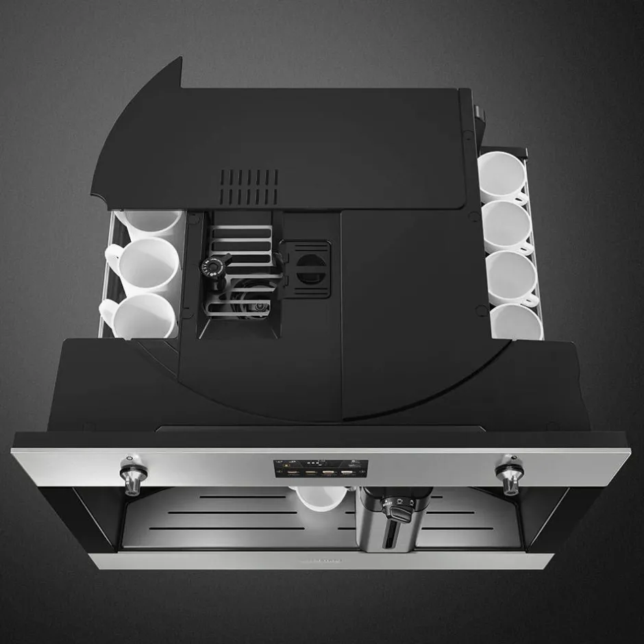 Smeg Kahvi Ja Kuumat Juomat*kahvikone CMS4303X integroitava teräs