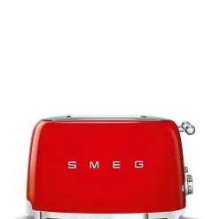 Smeg Leivänpaahtimet Ja Grillit*leivänpaahdin TSF03RDEU 4-viipaleen, punainen
