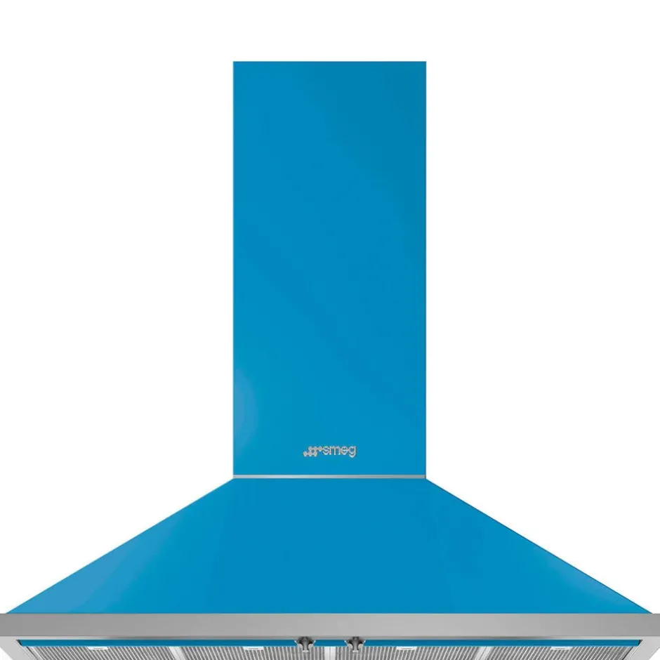 Smeg Liesituulettimet*liesituuletin Portofino 120 cm turkoosi