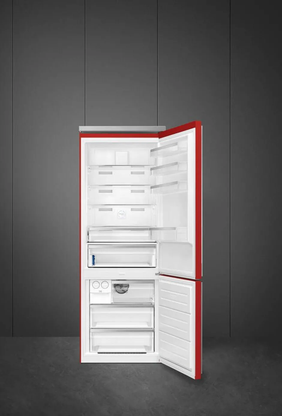 Smeg Jääkaapit Ja Pakastimet*Portofino jääkaappipakastin FA490RR5 punainen oikea SPA