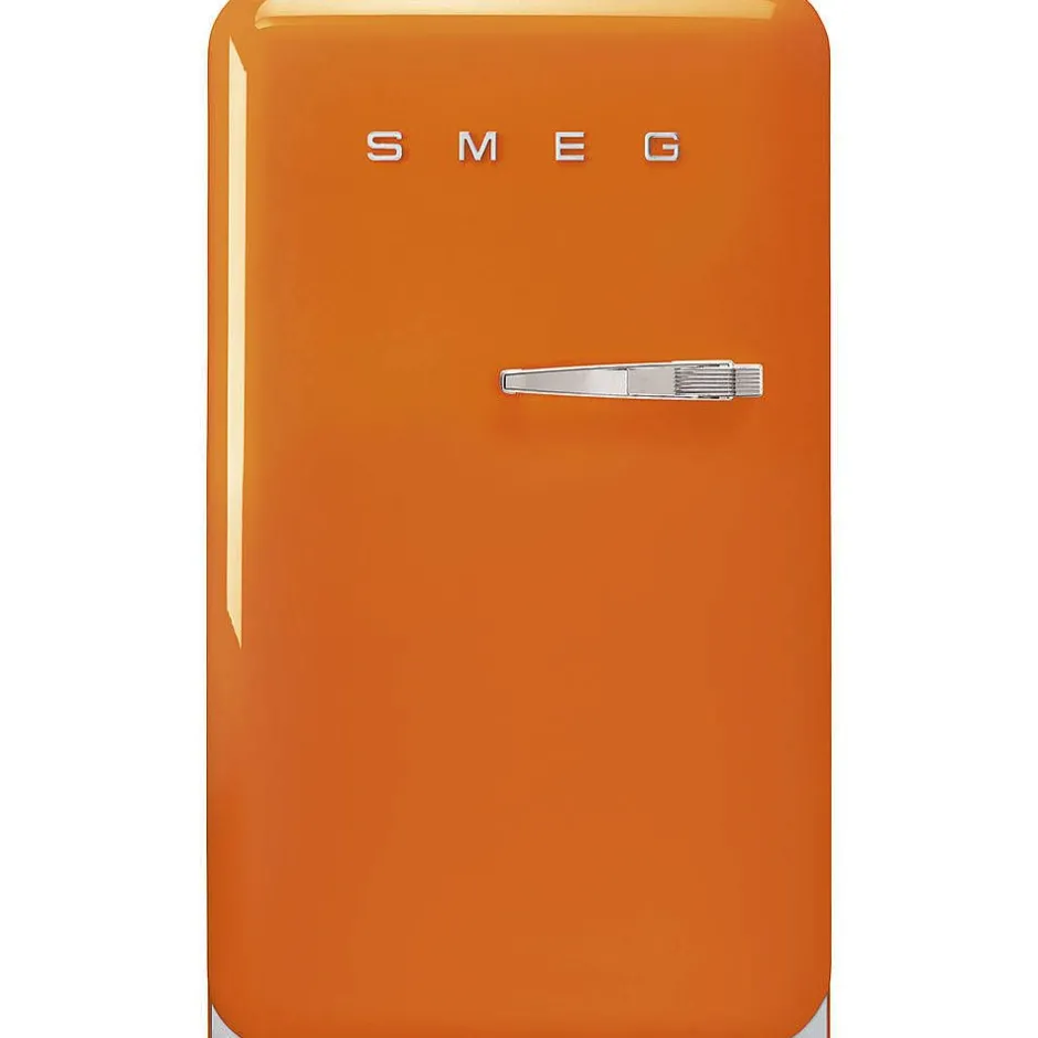 Smeg Jääkaapit Ja Pakastimet*retrojääkaappi FAB10LOR5, oranssi, vasen