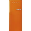 Smeg Jääkaapit Ja Pakastimet*retrojääkaappi FAB28LOR5 153 cm, oranssi, vasen