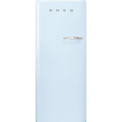 Smeg Jääkaapit Ja Pakastimet*retrojääkaappi FAB28LPB5 153 cm, pastellinsininen, vasen