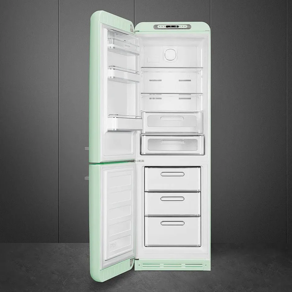 Smeg Jääkaapit Ja Pakastimet*retrojääkaappi FAB32LPG5 pastellinvihreä, vasen