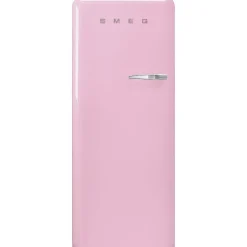 Smeg Jääkaapit Ja Pakastimet*retrojääkaappi FAB28LPK5 153 cm, vaal. pun., vasen