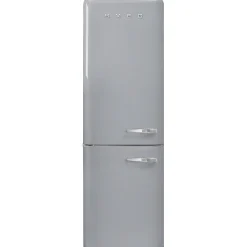 Smeg Jääkaapit Ja Pakastimet*retrojääkaappi FAB32LSV5 hopea, vasen