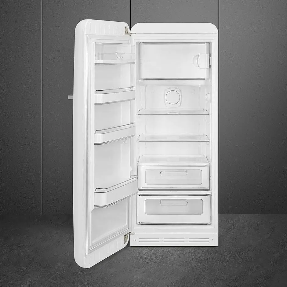 Smeg Jääkaapit Ja Pakastimet*retrojääkaappi FAB28LWH5 153 cm, valk., vasen