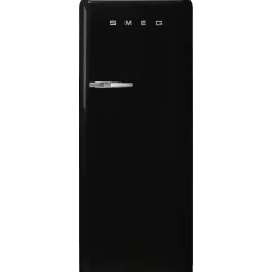 Smeg Jääkaapit Ja Pakastimet*retrojääkaappi FAB28RBL5 153 cm, musta, oikea