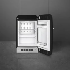 Smeg Jääkaapit Ja Pakastimet*retrojääkaappi FAB5RBL5 73 cm, musta, oikea
