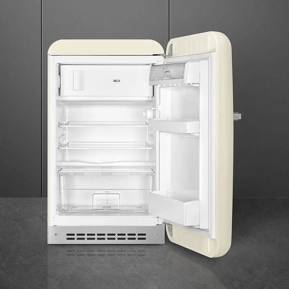 Smeg Jääkaapit Ja Pakastimet*retrojääkaappi FAB10RCR5, kerma, oikea