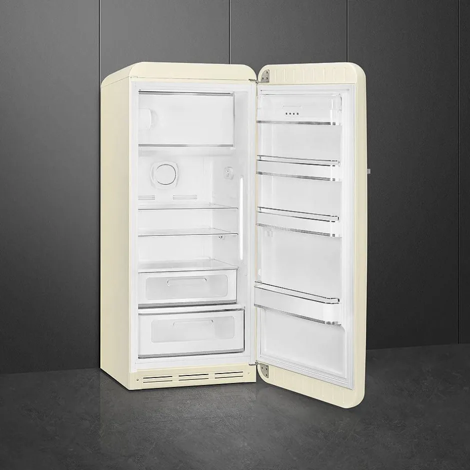 Smeg Jääkaapit Ja Pakastimet*retrojääkaappi FAB28RCR5 153 cm, kerma, oikea