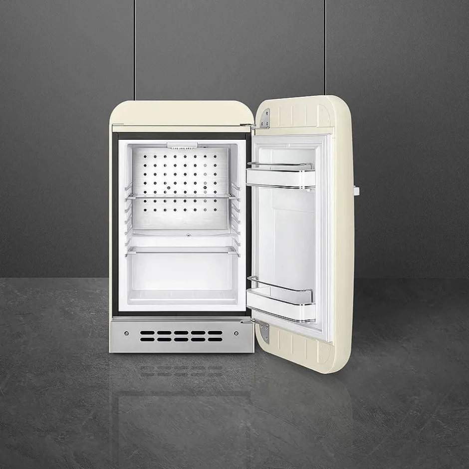 Smeg Jääkaapit Ja Pakastimet*retrojääkaappi FAB5RCR5 73 cm, kerma, oikea