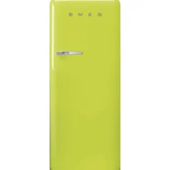 Smeg Jääkaapit Ja Pakastimet*retrojääkaappi FAB28RLI5 153 cm, lime, oikea