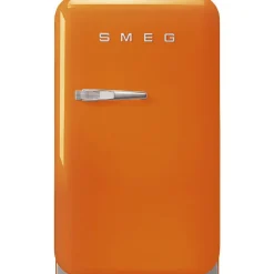 Smeg Jääkaapit Ja Pakastimet*retrojääkaappi FAB5ROR5 73 cm, oranssi, oikea