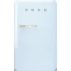 Smeg Jääkaapit Ja Pakastimet*retrojääkaappi FAB10RPB5, pastellinsininen, oikea