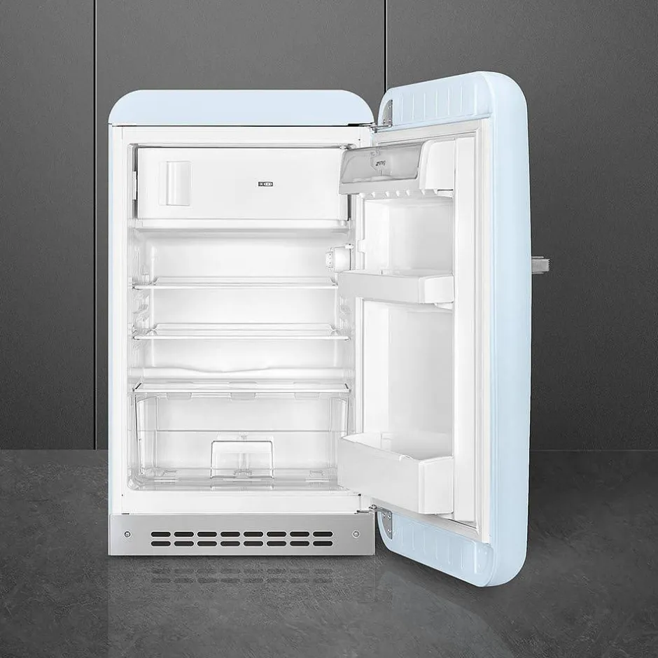 Smeg Jääkaapit Ja Pakastimet*retrojääkaappi FAB10RPB5, pastellinsininen, oikea