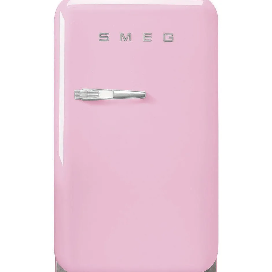 Smeg Jääkaapit Ja Pakastimet*retrojääkaappi FAB5RPK5 73 cm, vaaleanpunainen, oikea