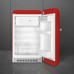 Smeg Jääkaapit Ja Pakastimet*retrojääkaappi FAB10RRD5, punainen, oikea