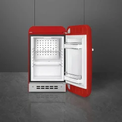 Smeg Jääkaapit Ja Pakastimet*retrojääkaappi FAB5RRD5 73 cm, punainen, oikea