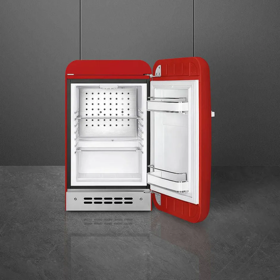 Smeg Jääkaapit Ja Pakastimet*retrojääkaappi FAB5RRD5 73 cm, punainen, oikea