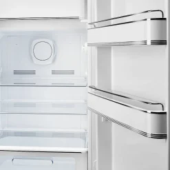 Smeg Jääkaapit Ja Pakastimet*retrojääkaappi FAB28RSV5 153 cm, hopea, oikea