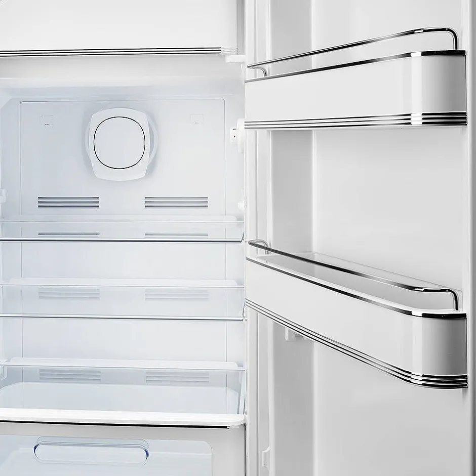 Smeg Jääkaapit Ja Pakastimet*retrojääkaappi FAB28RSV5 153 cm, hopea, oikea