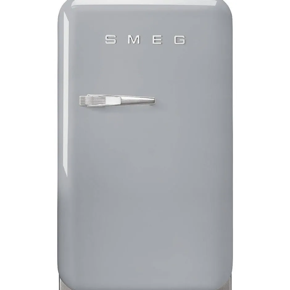 Smeg Jääkaapit Ja Pakastimet*retrojääkaappi FAB5RSV5 73 cm, hopea, oikea